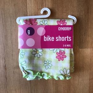 Gymboree NWT Leaping Lillypads green bike shorts